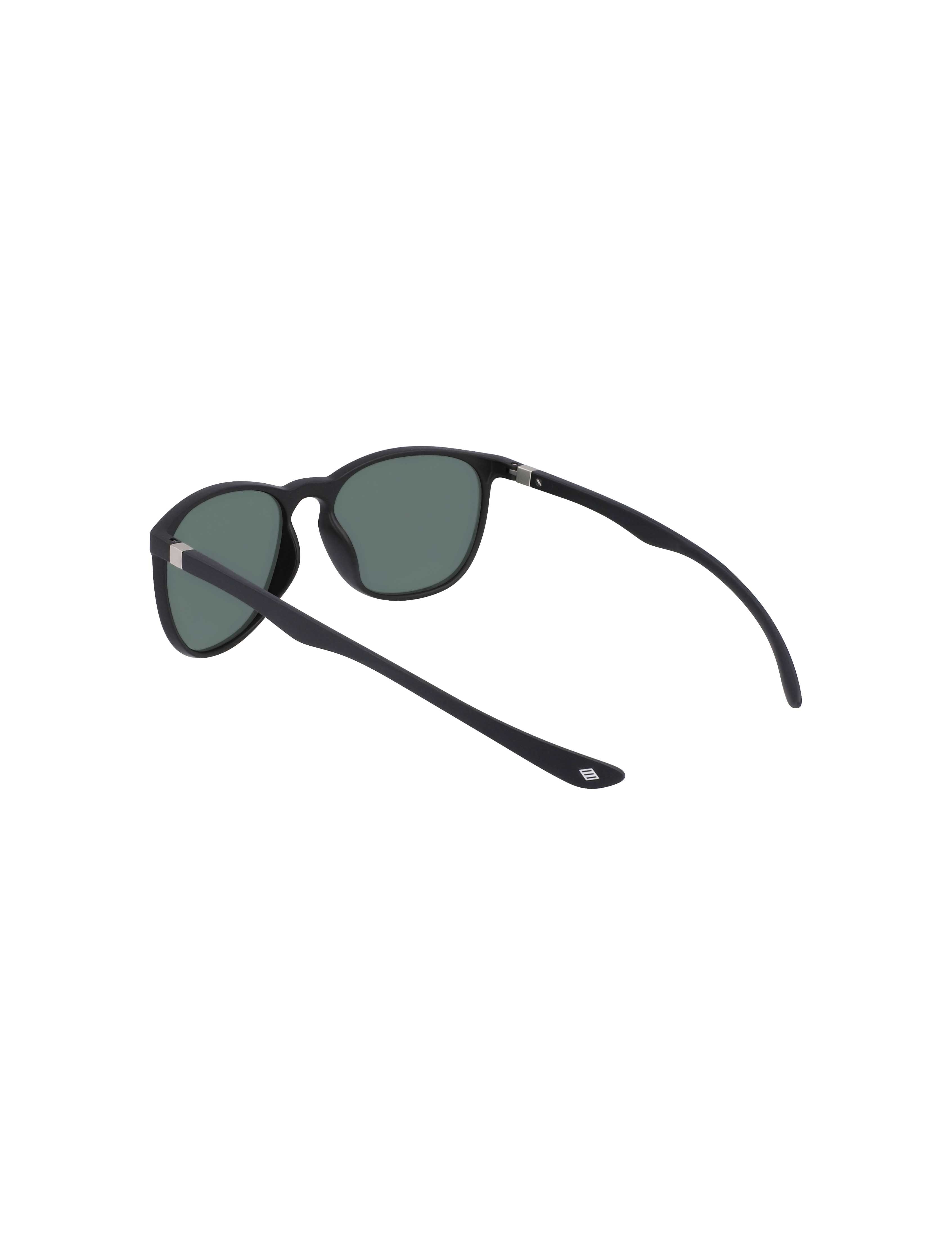 Joseph Abboud  Black Round Sunglasses
