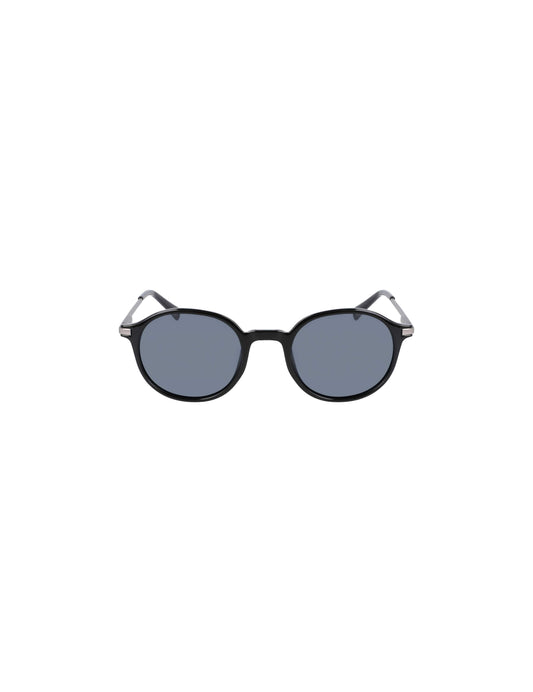 Joseph Abboud Black Round Black Sunglasses