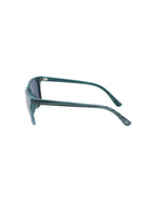Joseph Abboud  Teal Horn Square Sunglasses