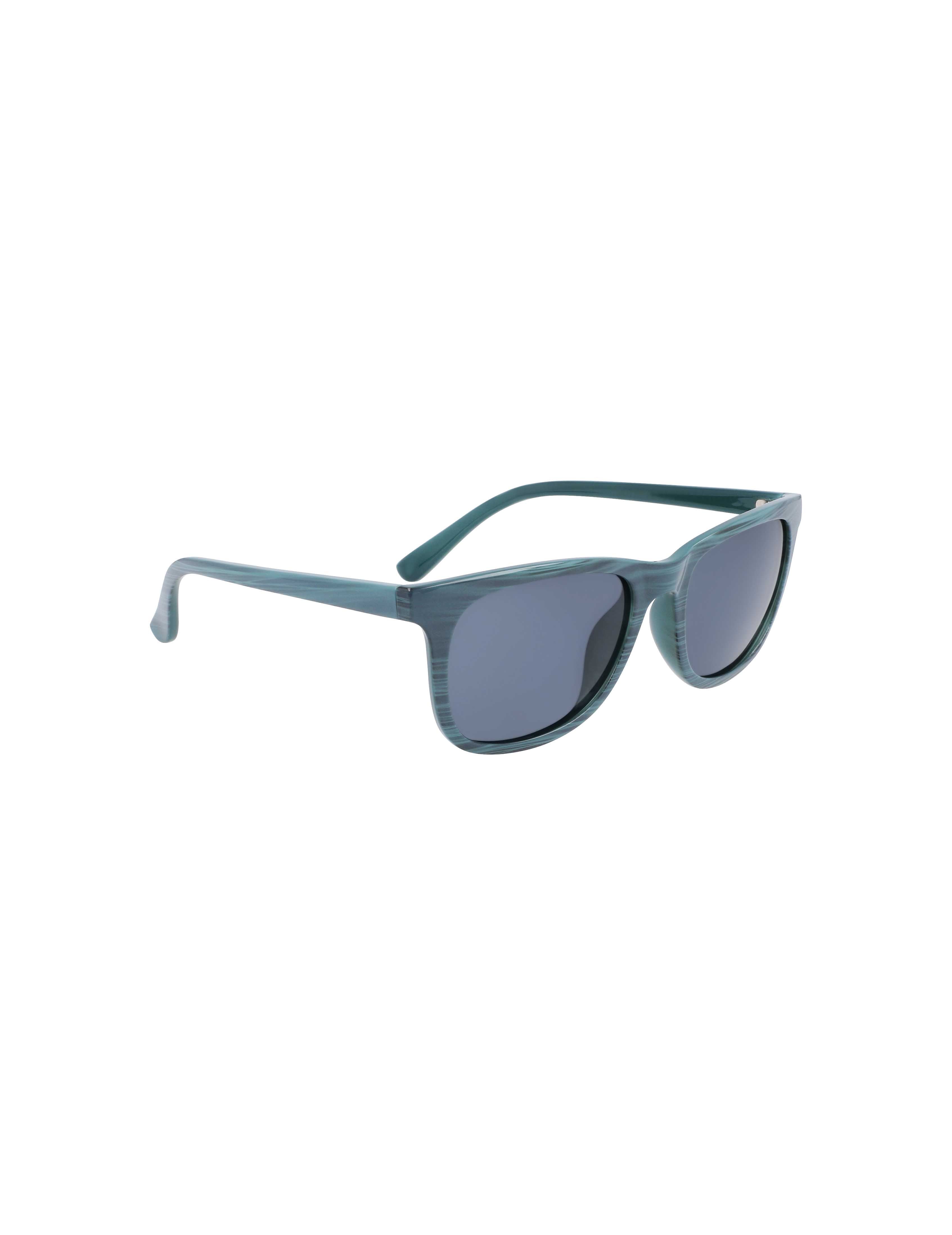 Joseph Abboud  Teal Horn Square Sunglasses
