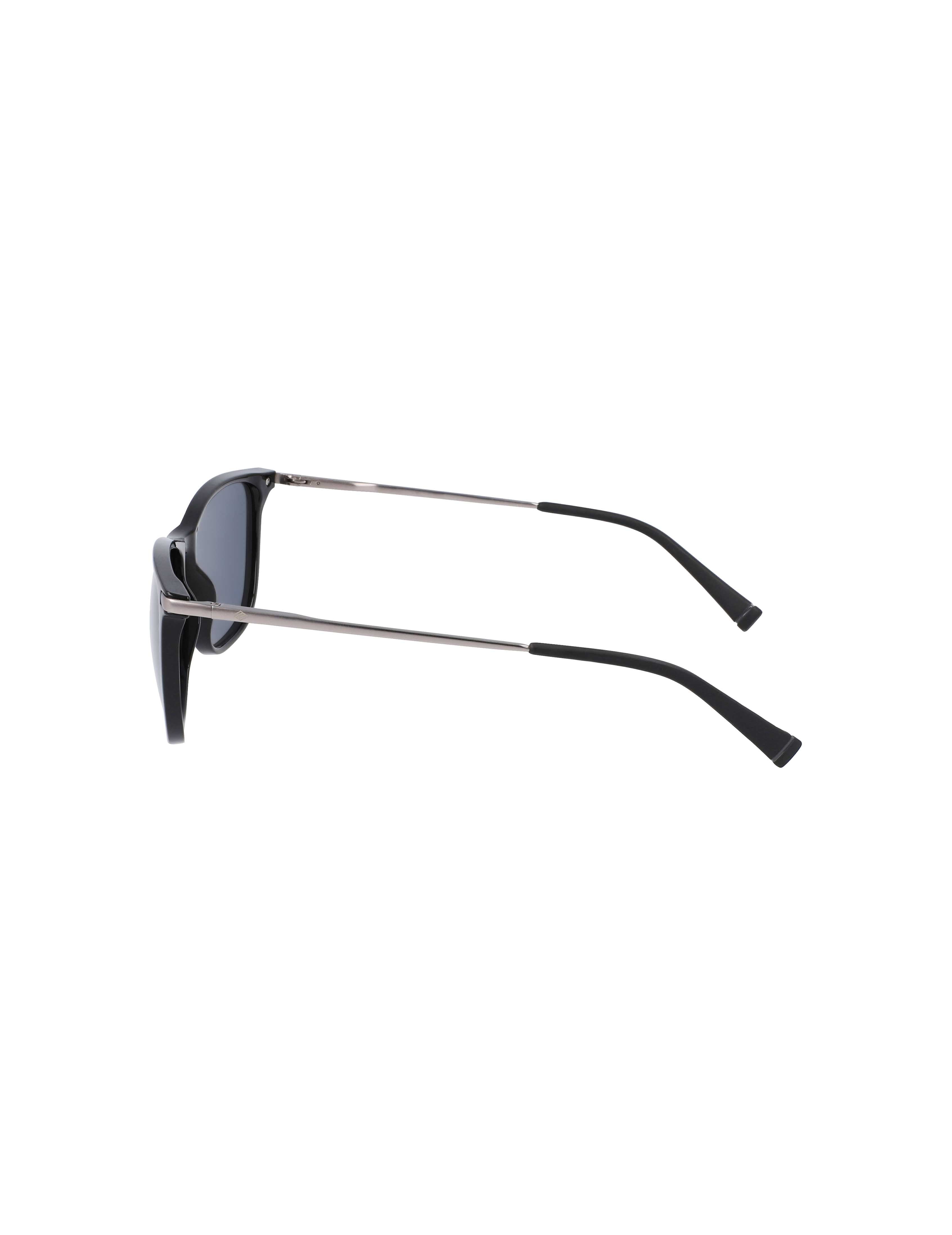 Joseph Abboud  Black Modified Rectangle Sunglasses