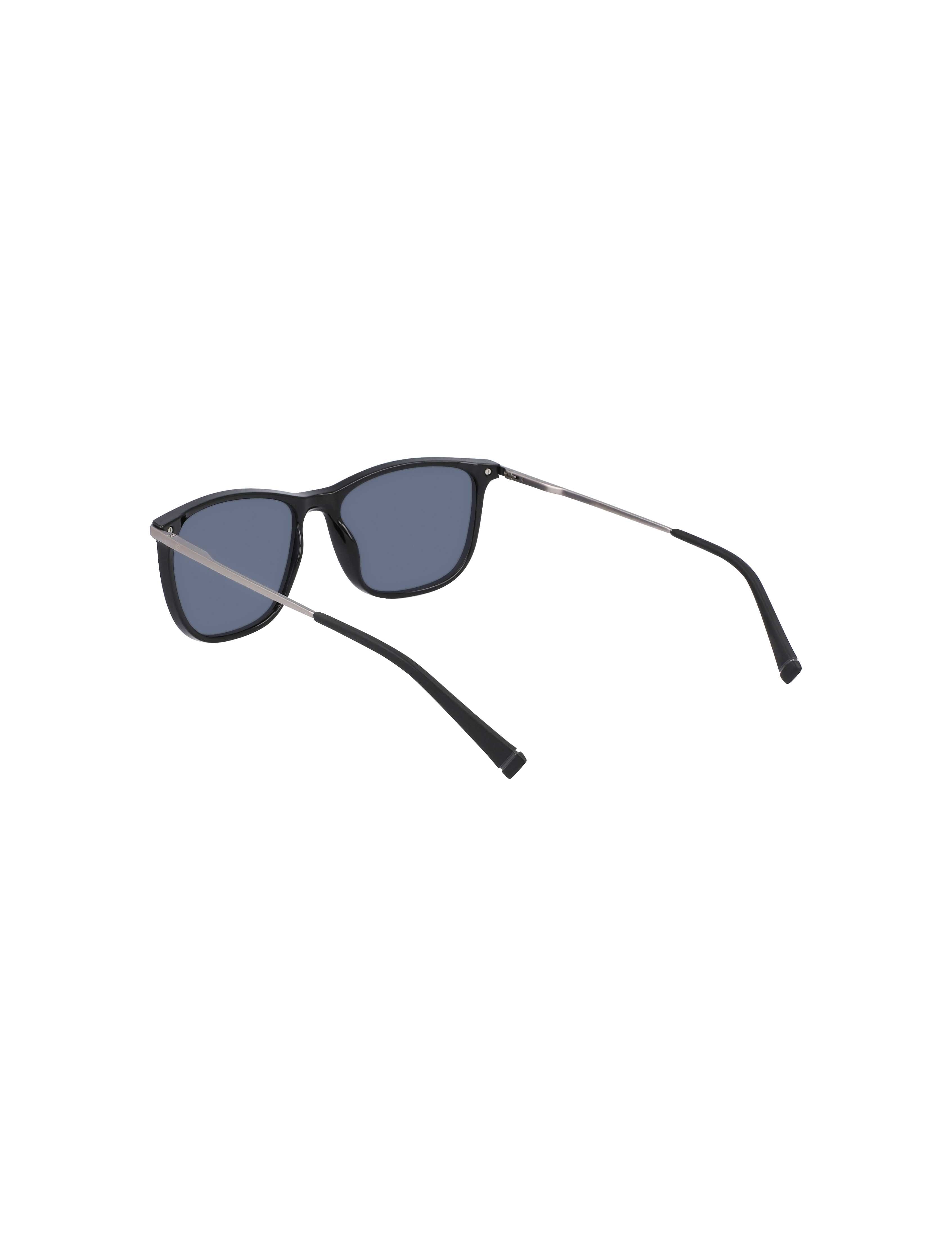 Joseph Abboud  Black Modified Rectangle Sunglasses