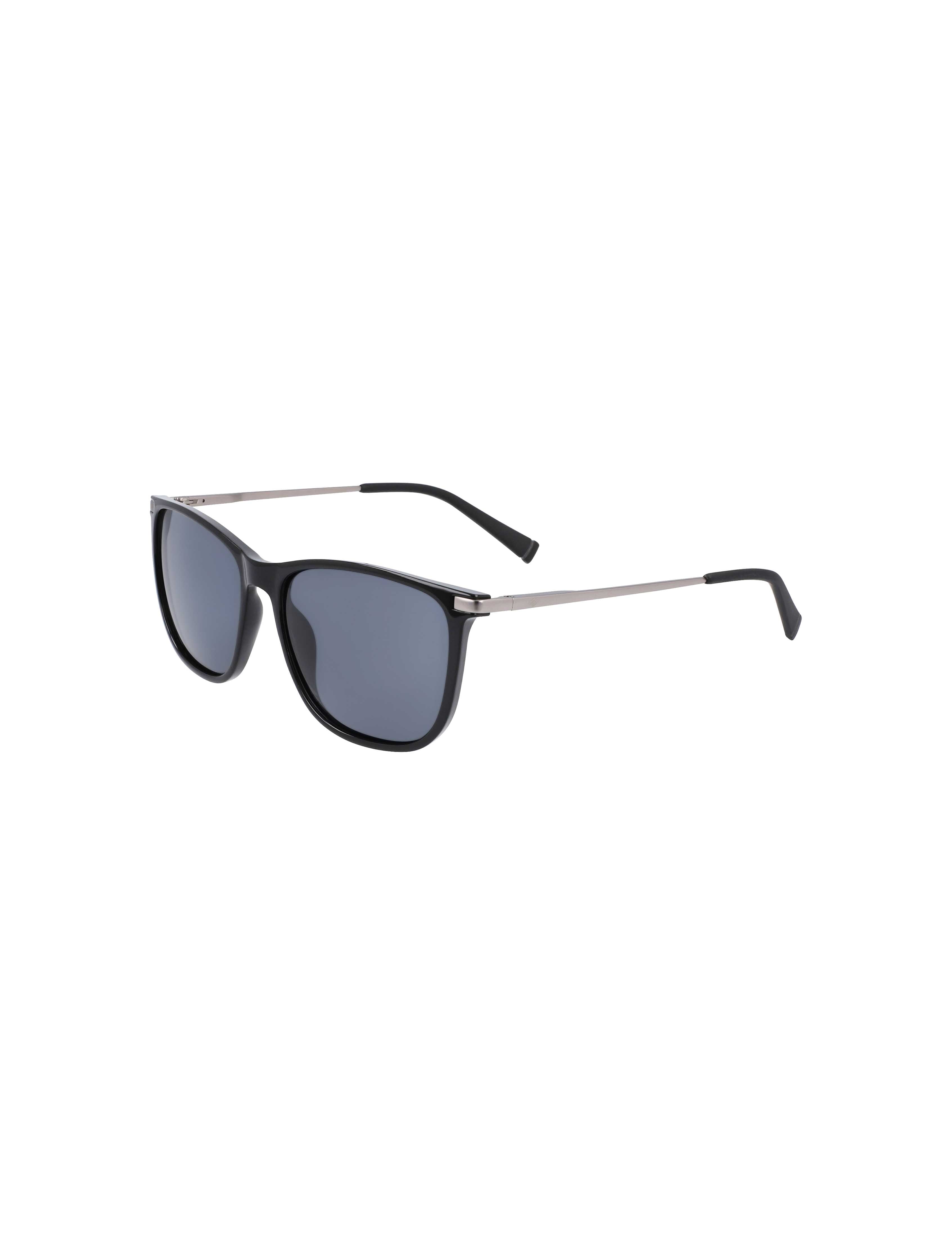 Joseph Abboud  Black Modified Rectangle Sunglasses