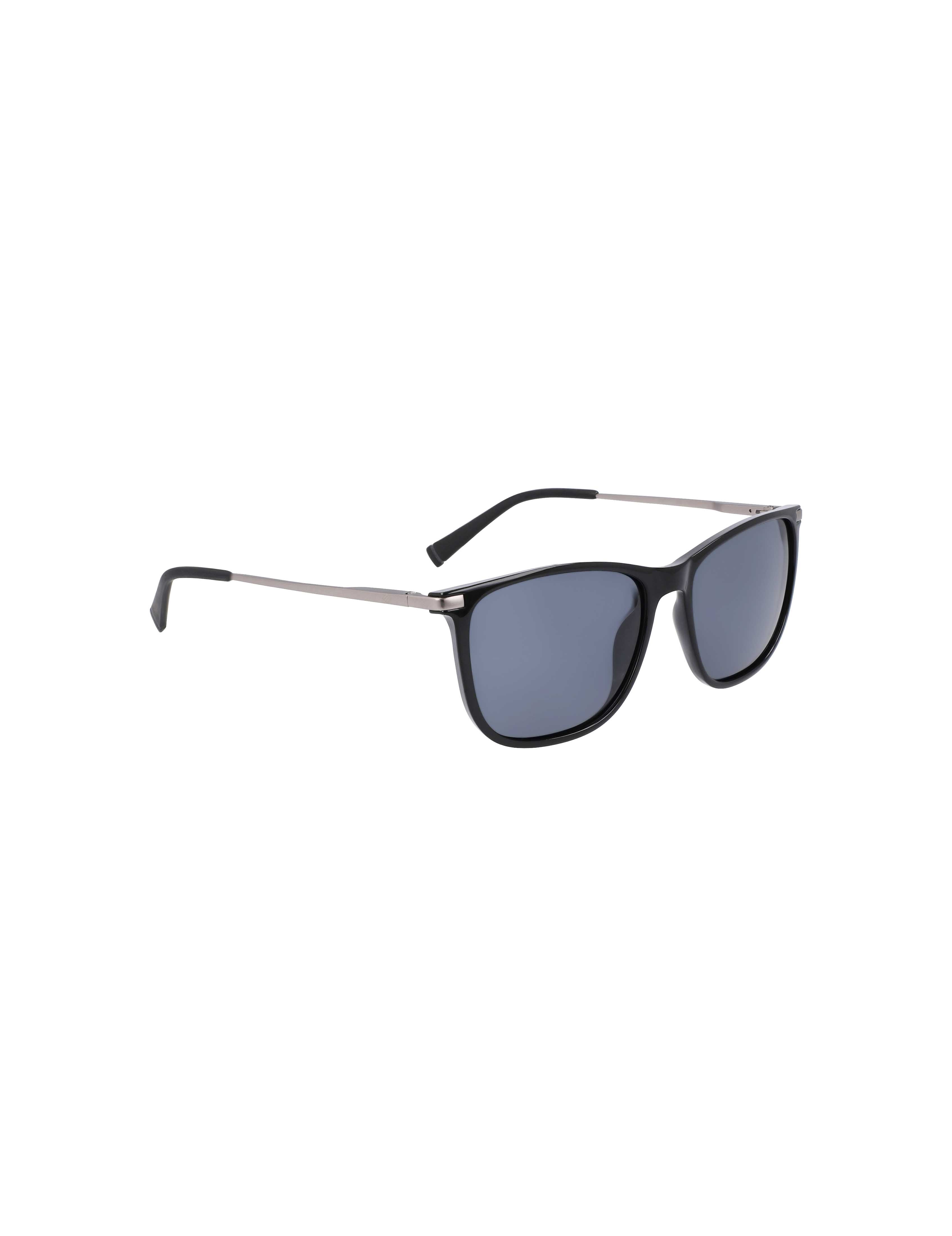 Joseph Abboud  Black Modified Rectangle Sunglasses